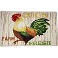 thumbnail image 1 of 2PC KITCHEN RUG ROOSTER, 1 of 2