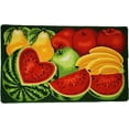 thumbnail image 1 of 2PC KITCHEN RUG WATERMELON, 1 of 2