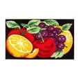 thumbnail image 1 of 2PC KITCHEN RUG YUMMY FRUITS, 1 of 1