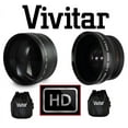 thumbnail image 1 of 2PC LENS SET HD WIDE ANGLE & 2x TELEPHOTO LENS FOR SONY HDR-SR11 HDR-SR12, 1 of 4