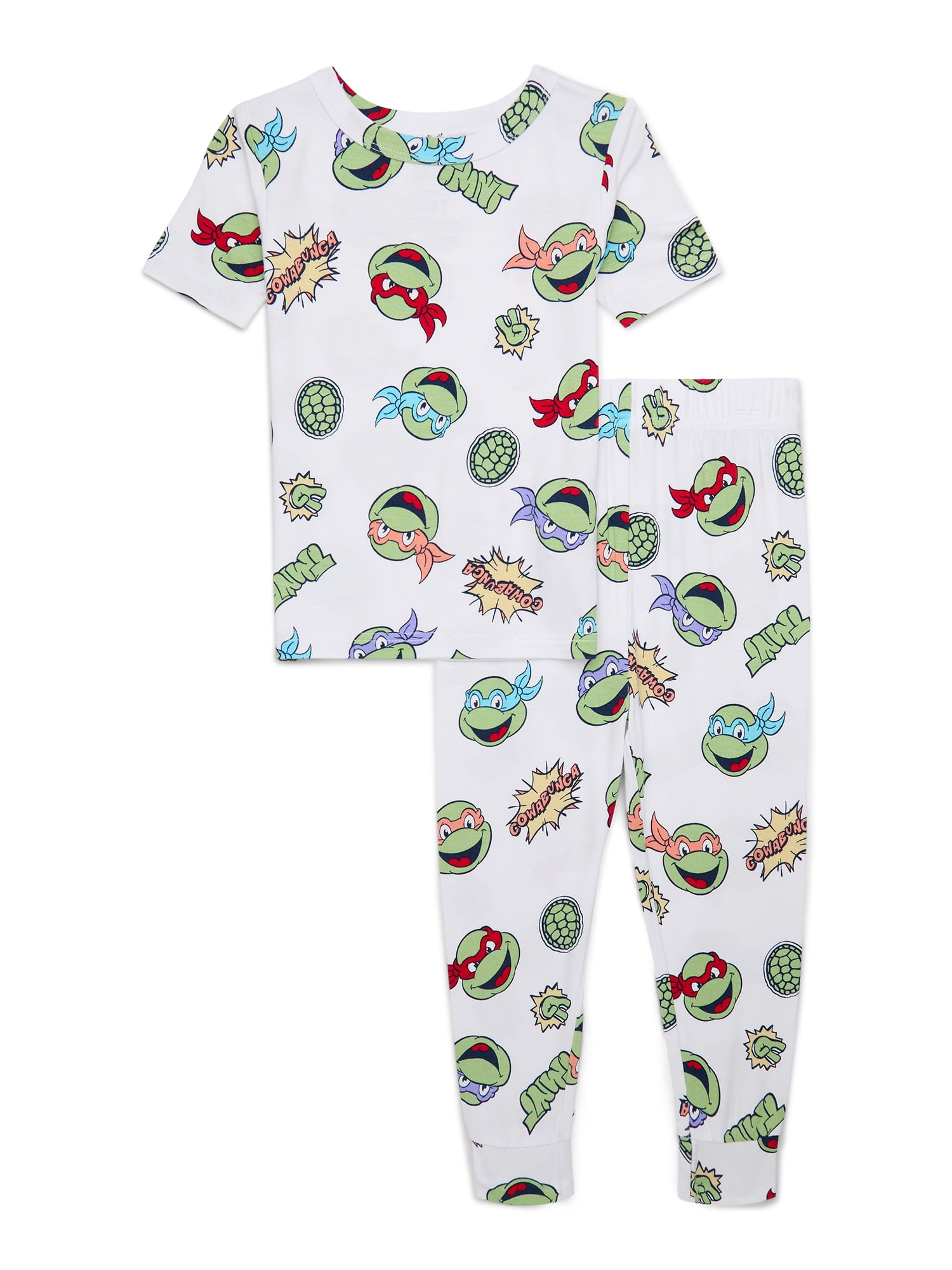 Character Toddler Tee and Shorts Viscose Pajama Set 2 Piece Sizes 12M 5T