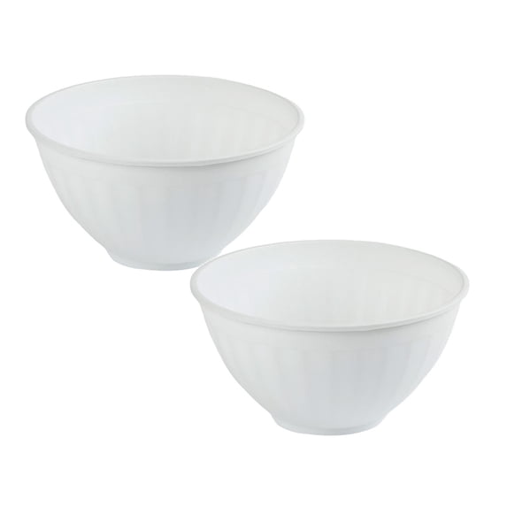 2PC Large-Capacity Salad Mixing Bowl, Serving Bowl For Kitchen, Big Capacity Lightweight Flexible Kitchen Bowl