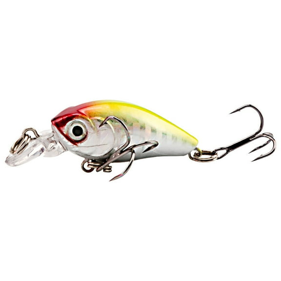 2PC Lures 4g Micro Small Minnow Floating Water Fake Bait Simulation Noise Model Fishing Gear With Sharp Hook