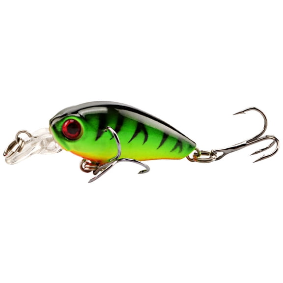 2PC Lures 4g Micro Small Minnow Floating Water Fake Bait Simulation Noise Model Fishing Gear With Sharp Hook