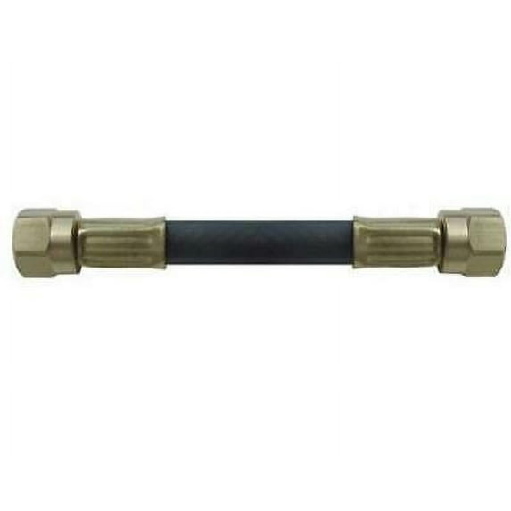 2PC Marshall Excelsior MER613-24 3/8" Female Flare Swivel x 3/8" Female Flare Swivel Propane Hose - 24"