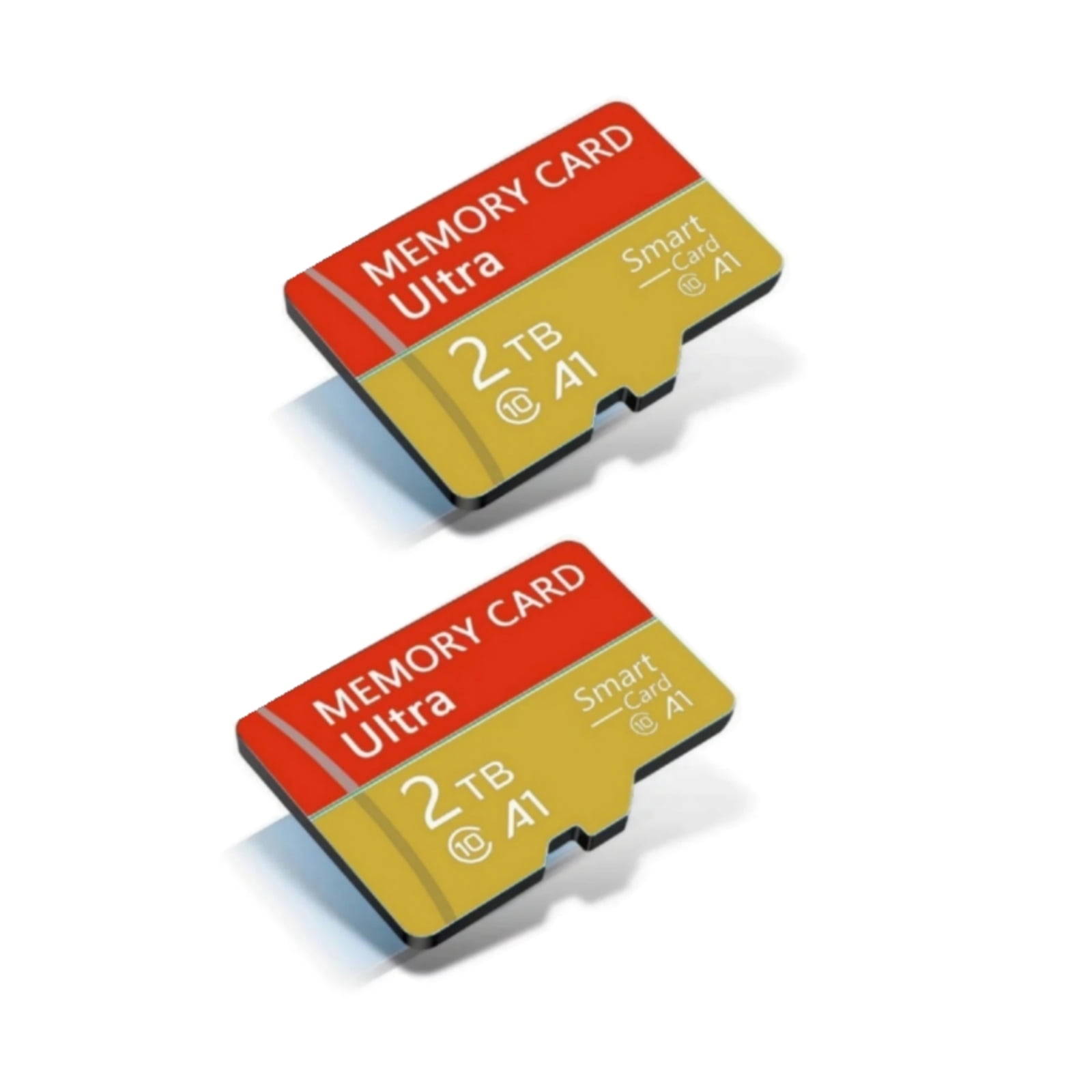LiJingR Ultra 2TB Micro SD Flash Memory Card with 2 Adapters, 2 Total Count