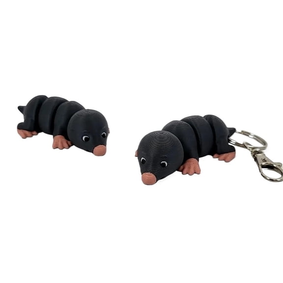 2PC Mole with movable joints - 3D printing of strong joints