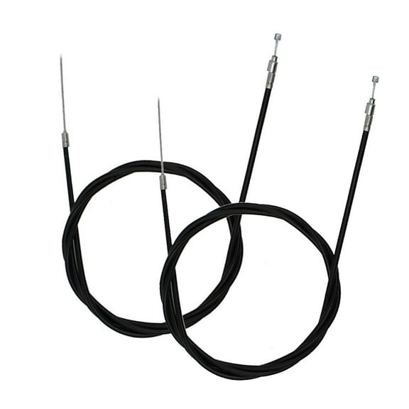 2PC Mountain Bike Brake Cable Set Front Rear Stainless Steel PVC Coated Universal Bicycle Cable 75-175MM 2PCS front