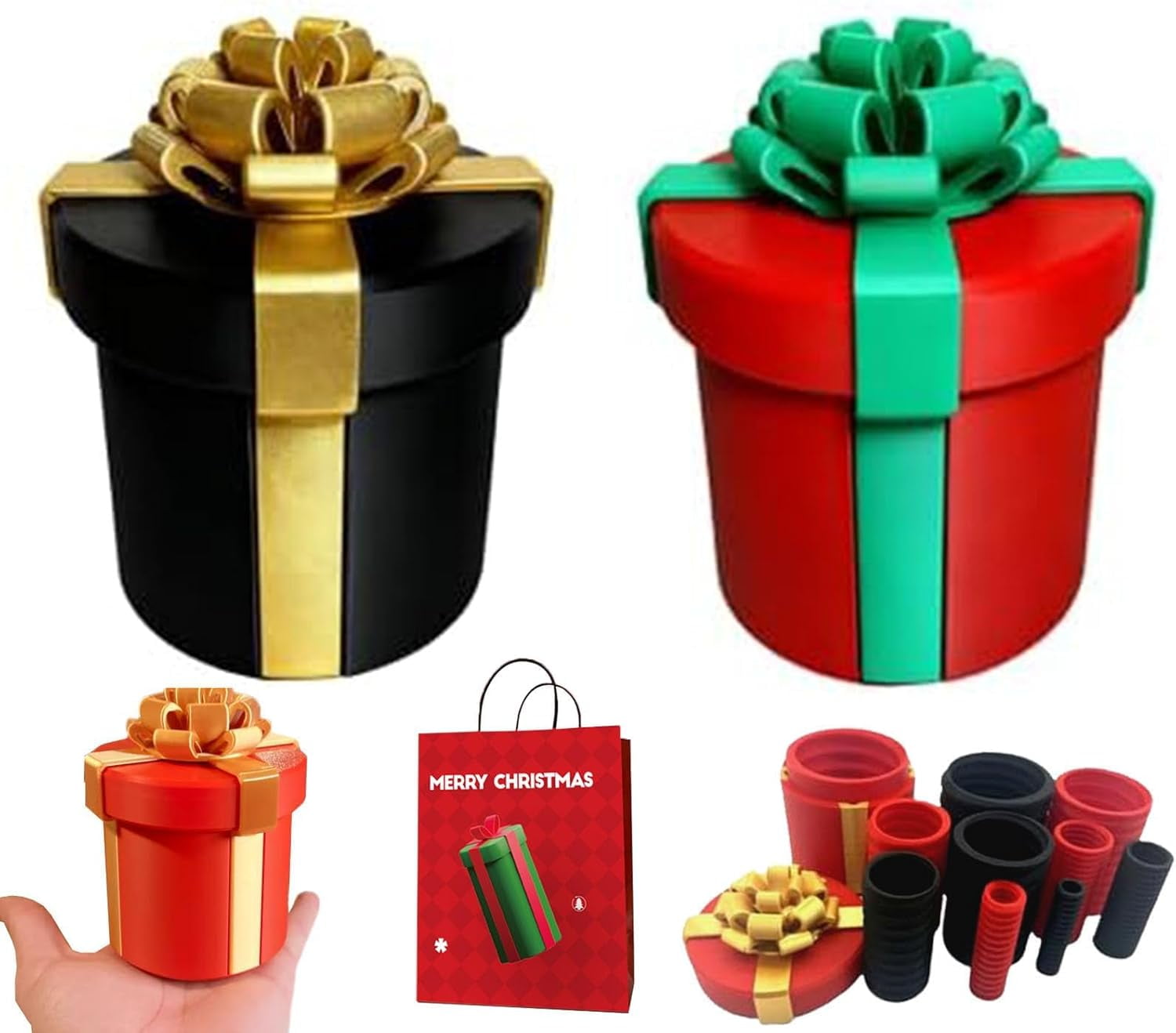 2PC Nested Screw Gift Box - Prank Set B - Walmart.com