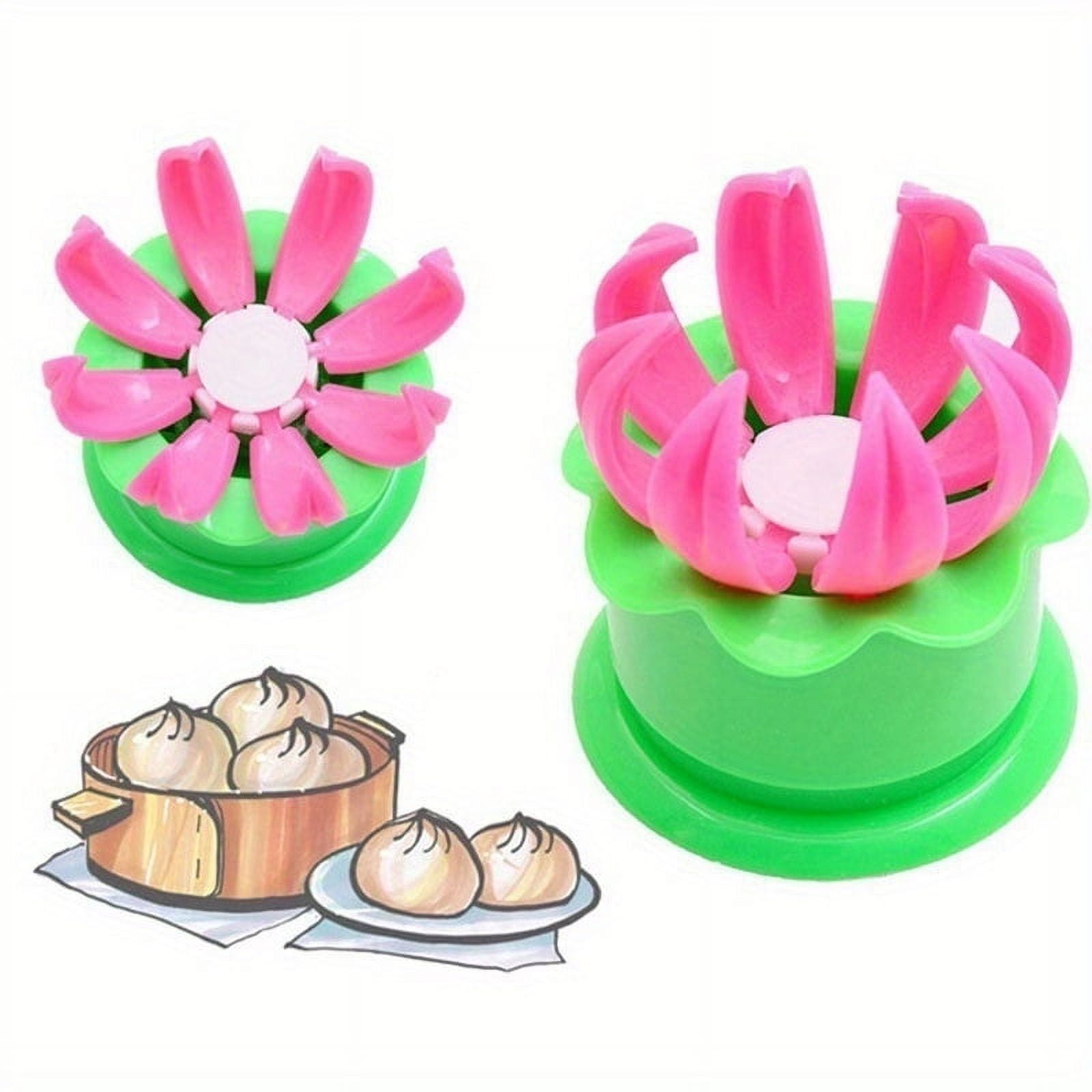 2PC New Pastry Pie Steam Bun Dumpling Maker Easytouse Mold for