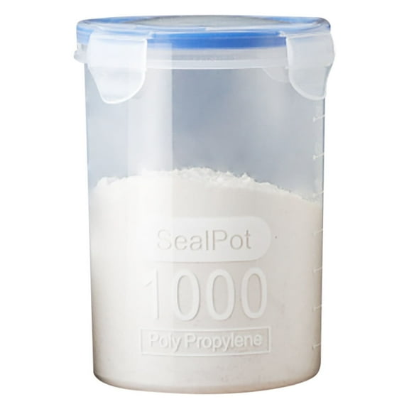 2PC Overnight Oats Containers with Lids - Portable Airtight Jars for Cereal, Milk, and Snacks On-the-Go, for Meal Prep and Pantry Storage