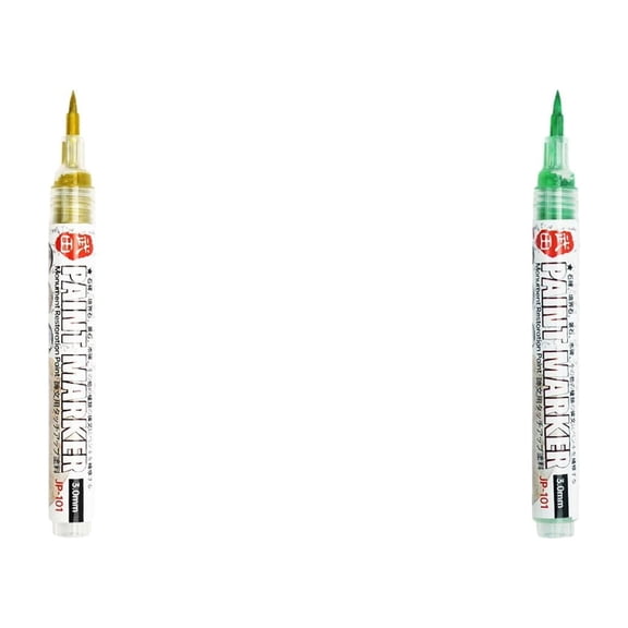 2PC Paint Pen Tip Stone Paint MarkerforDrawing Writing On Versatile Outdoor Labeling Pen 10ML, 2-Pack 0.5-5mm Stone Paint Markers, Versatile Rock Painting Pens, Outdoor Graffiti Markers
