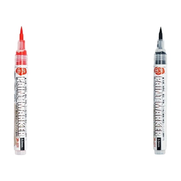 2PC Paint Pen Tip Stone Paint MarkerforDrawing Writing On Versatile Outdoor Labeling Pen 10ML, 2-Pack 0.5-5mm Stone Paint Markers, Versatile Rock Painting Pens, Outdoor Graffiti Markers