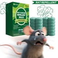 thumbnail image 1 of 2PC Peppermint Rat & Mouse Repellent Balls, Long Lasting Rodent Deterrent Pods, Non-Toxic Scent Mice Repellent for Home Kitchen Garage Car Warehouse Basement Storage, 1 of 8