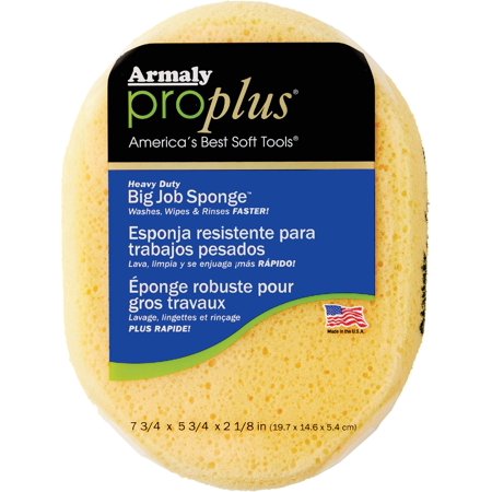 2PC ProPlus Heavy Duty Sponge Yellow