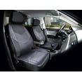 thumbnail image 1 of Auto Drive 2-Piece Rival Carbon Fiber Premium Leather Car Seat Cover  Black - Universal Fit, 2002SC10, 1 of 5