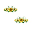 thumbnail image 1 of 2PC Removable Kitchen Sunflower PVC-Supply Wall Sticker Home-Decor Decals Wall Sticker, 1 of 8