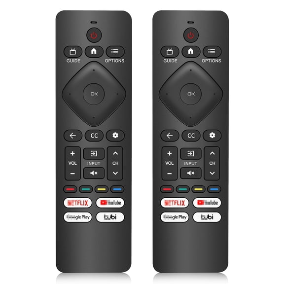 2PC Replacement Remote Control for Philips Smart TV,Universal Smart Remote for Philips Android/Google TV