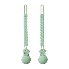 Parent's Choice Silicone Baby Pacifier Clips, 2 Count