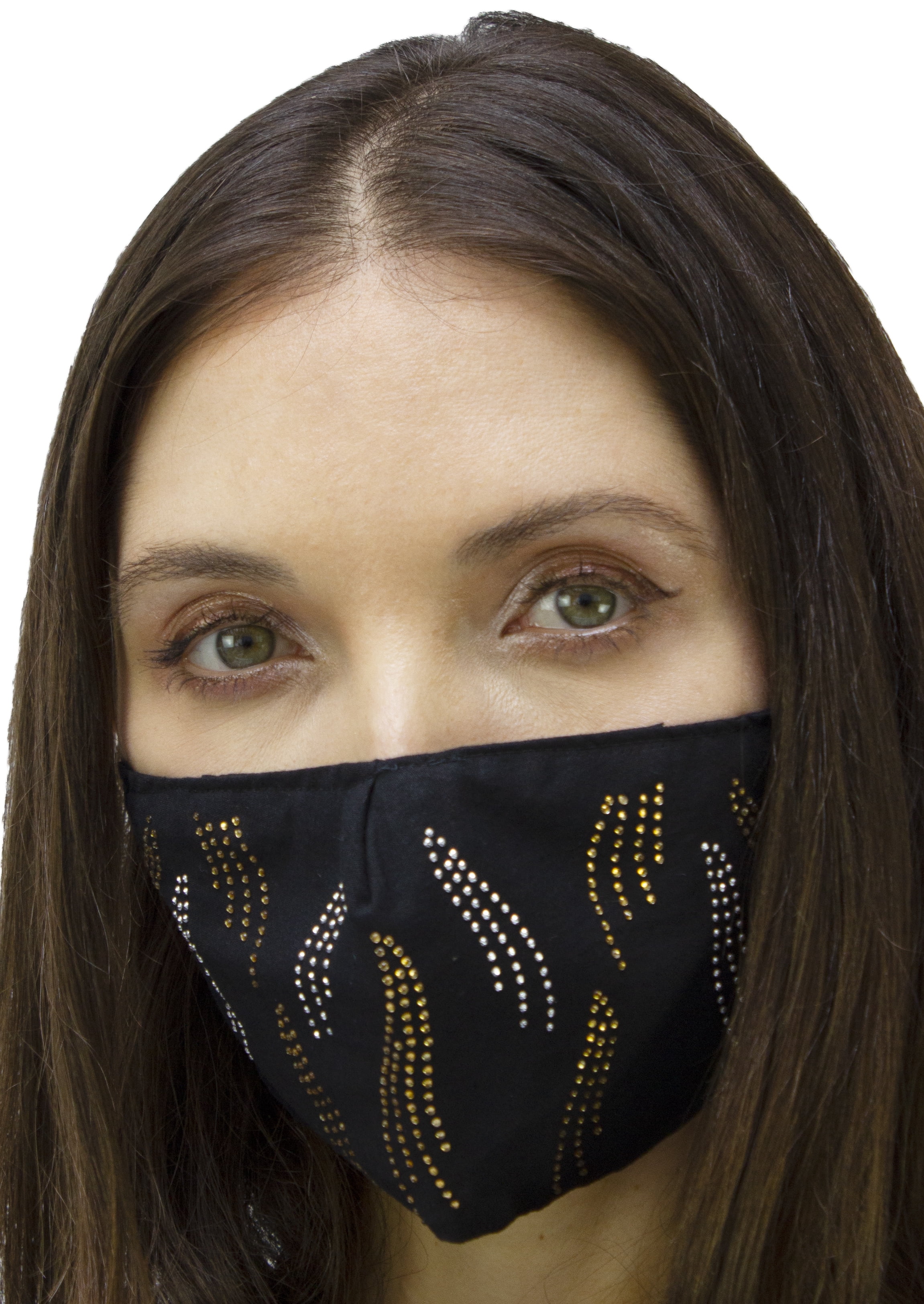 2PC STONE/SOLID FACE MASK