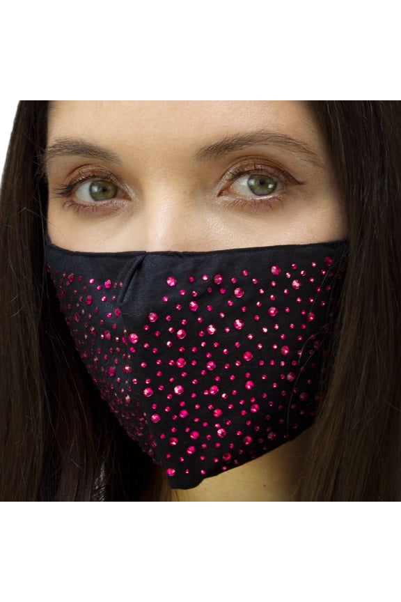 2PC STONE/SOLID FACE MASK