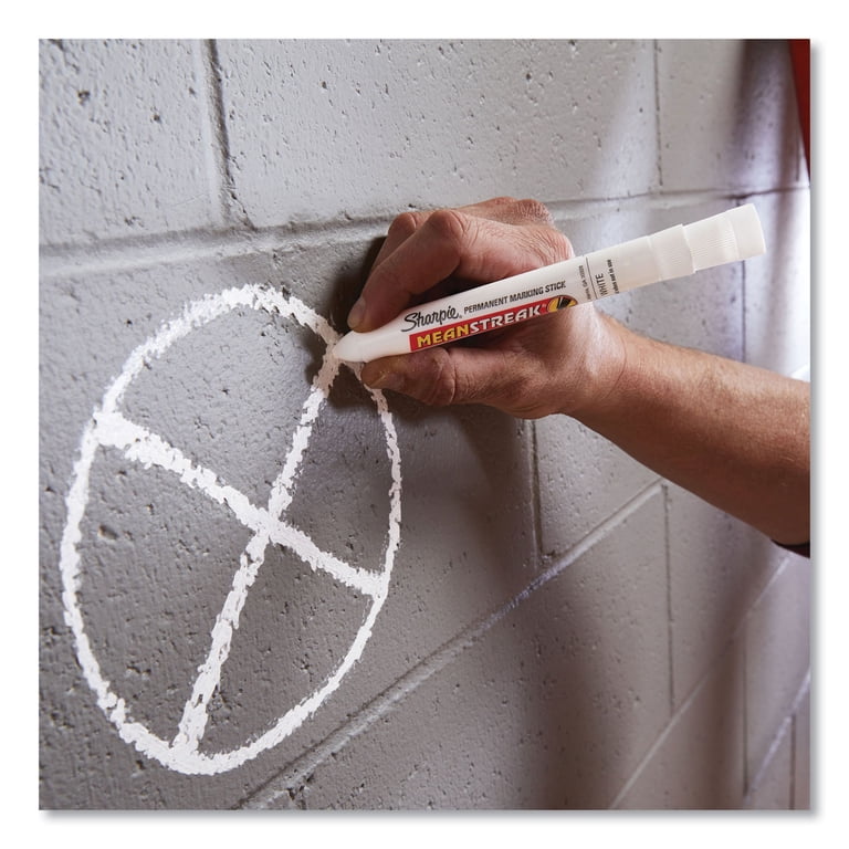Sharpie White Permanent Marking Stick at Discount Builders Supply & Hardware | Markers