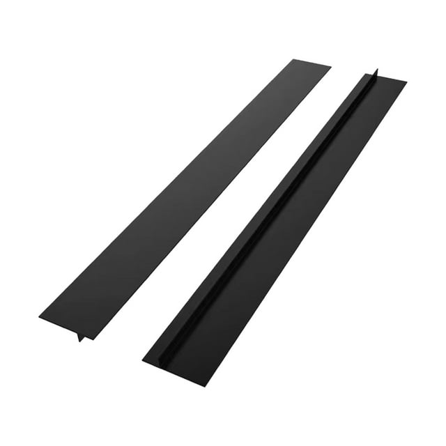 2PC Silicone Slit Strip Stove Slit Kitchen Oil Stain Silica Gel Seal