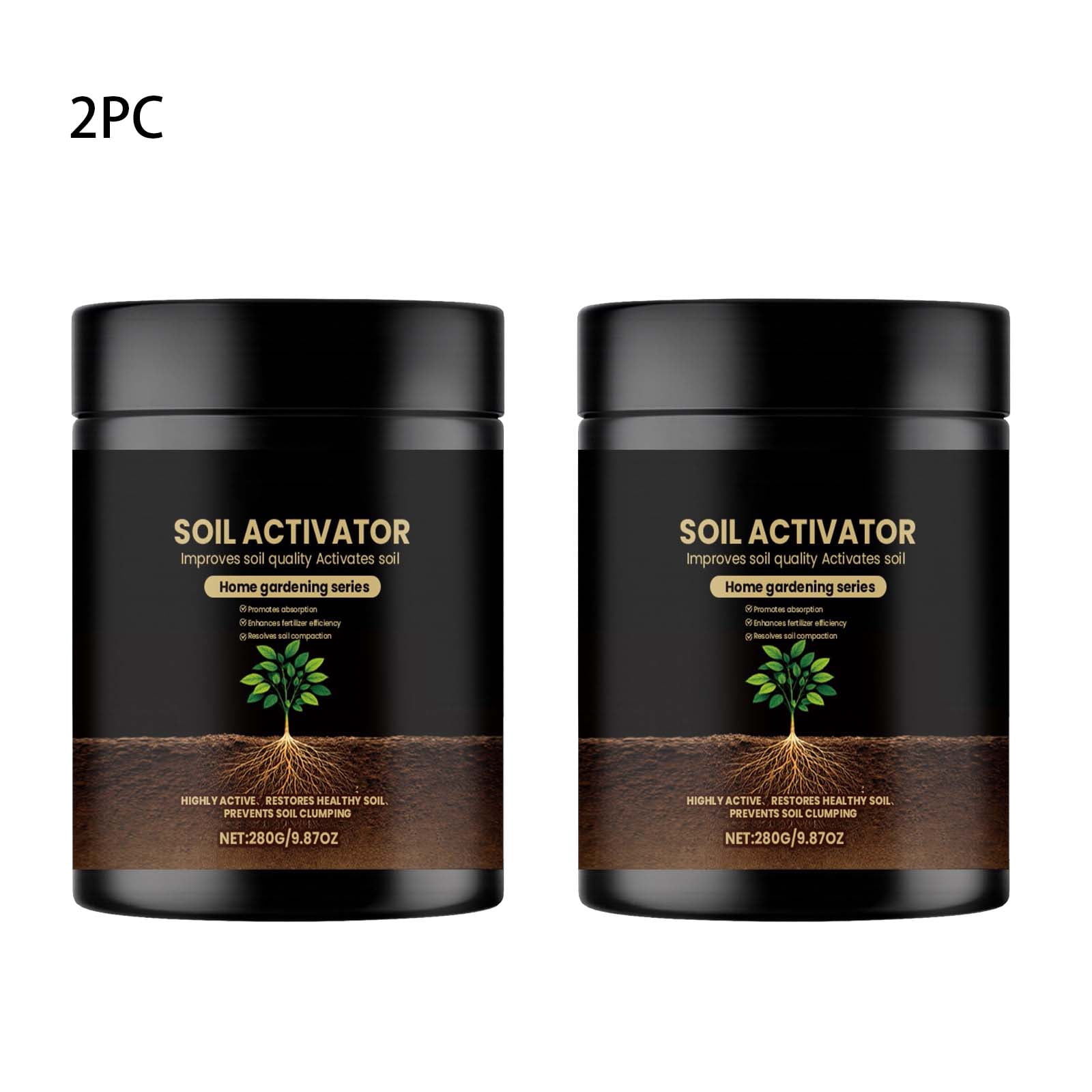 2PC Soil Activator For Potted Plants Nutrient Supplement Formula Liquid Plant Food For Garden Home Gardening