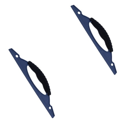2PC Squeegee for Car Window, Silicone Water Wiper Plate, Glass Cleaner Scraper, Car Windshield Cleaning Squeegee for Car Windshield Mirror Window,blue