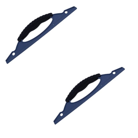 2PC Squeegee for Car Window, Silicone Water Wiper Plate, Glass Cleaner Scraper, Car Windshield Cleaning Squeegee for Car Windshield Mirror Window,blue