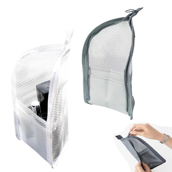 2PC Standing Toiletry Bag, Portable Lightweight Travel Toiletry Bag ...