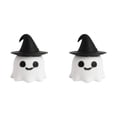 thumbnail image 1 of 2PC Summerween Ghost Figure Decor, Resin 2 Inch Beach Pool Party Decoration Cute Kawaii Spooky Summer Halloween Hawaii Gift Decor Funny Ghost Statue Tabletop Indoor Outdoor Home, 1 of 9