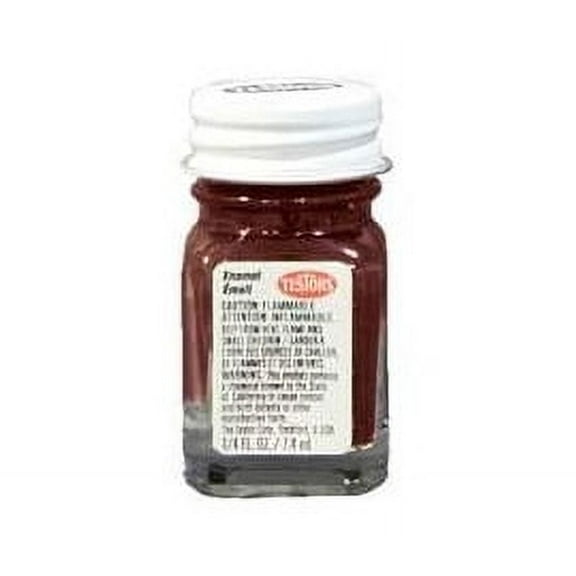 2PC Testors 1140TT Hobby Paint All Purpose Enamel Brown 1/4 Ounce