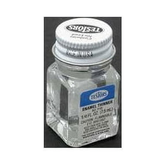 2PC Testors 1148TT Paint Thinner & Brush Cleaner For Hobby & Model Enamel 1/4 Ounce