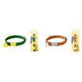thumbnail image 1 of 2PC Tiny Dog Collar Cat Collars for Small Male Dogs Little Pet Neck Girth 8.7-13.7 Inch Safety Buckle Kitten Adjustable Release for Cats Small Dogs Lightweight for Daily Walk, 1 of 5