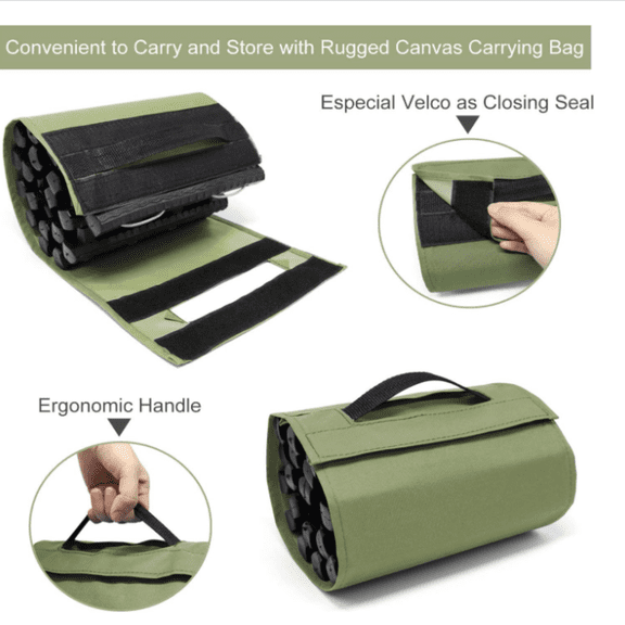 2PC Traction Tracks Mats TPR 31.5" L Tire Recovery Track Pad Roll Car Vehicle Tyre Traction Boards Tire Ladder Track Grabber Auto Emergency Traction Aid w/Bag for Off-Road Mud Snow Ice Sand