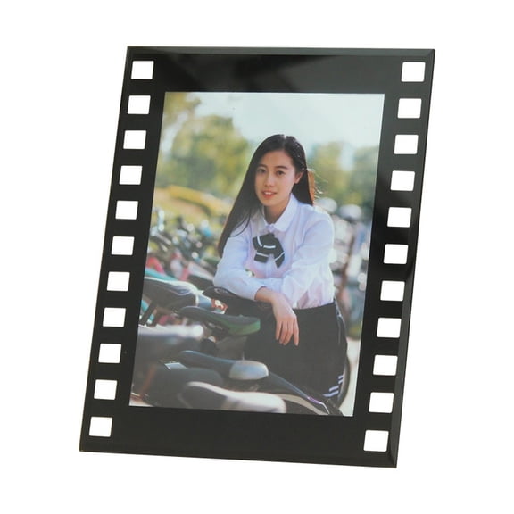 2PC Vintage Glass Photo Frame 6x7 Inch Movie Film Style Horizontal Vertical Room Decoration Photo Frame Marcos Para Cuadros