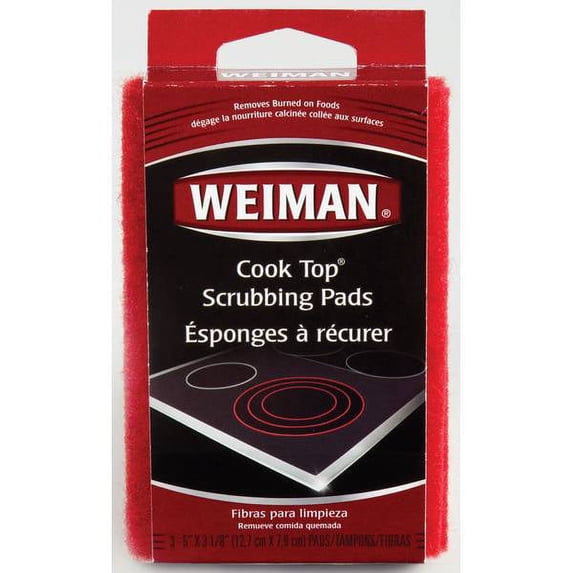2PC Weiman Cook Top Scrubbing Pads