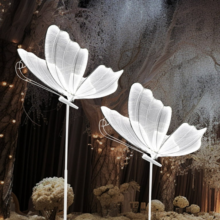 White Butterfys Holiday Light Wreath White Butterfys Holiday Light Wreath