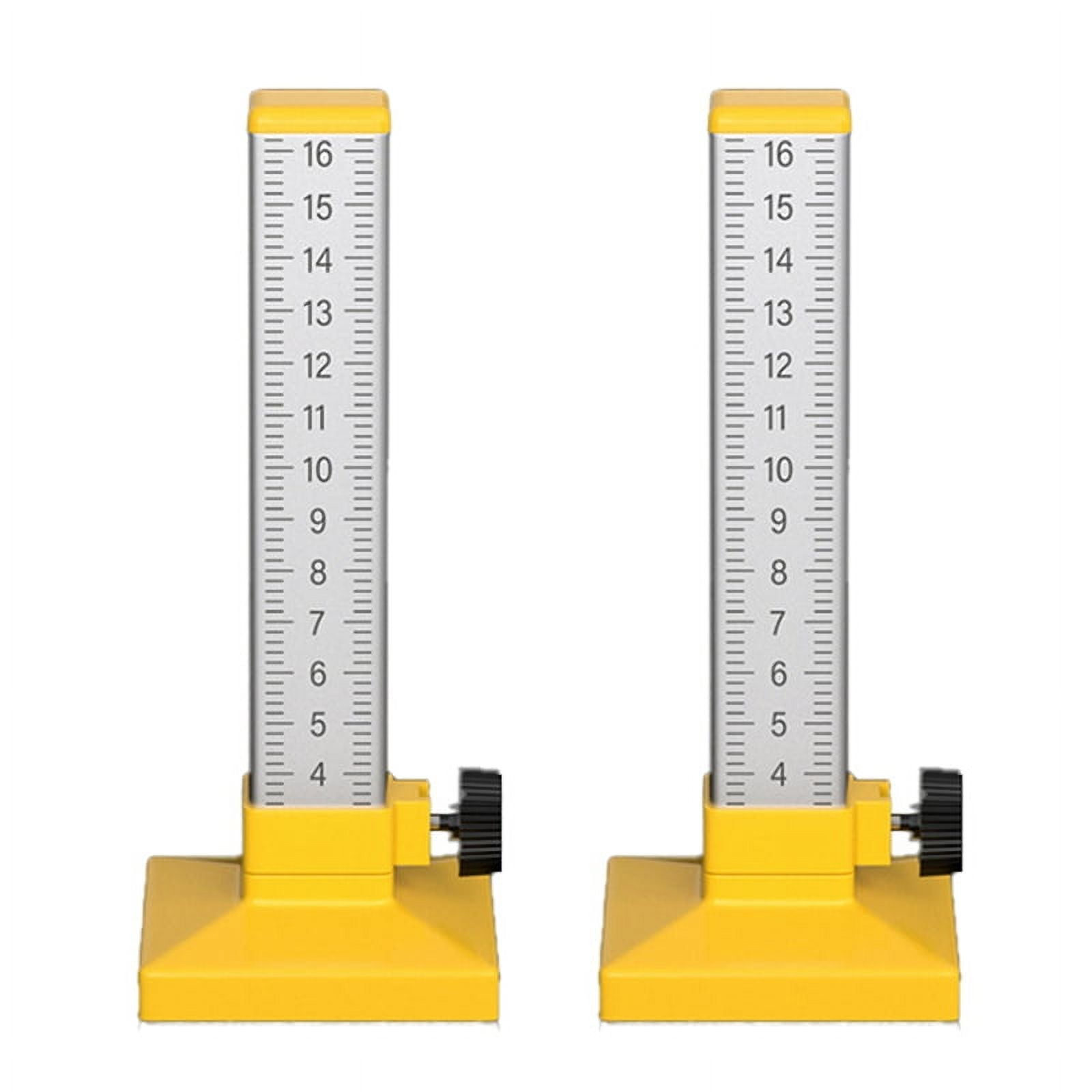 2PC Woodworking Equal Height Ruler Positioning Horizontal Elevation ...