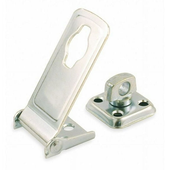 2PC ZoroSelect Latching Swivel Safety Hasp, 6 In. L