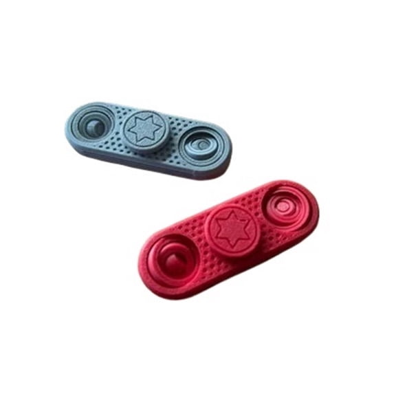 2PC integrated printing fidget spinner 3D printing