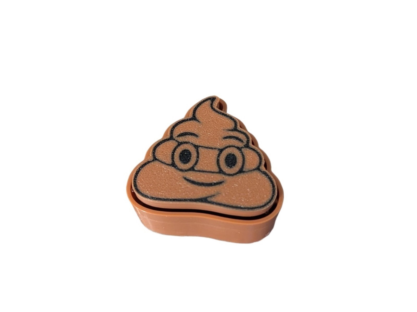 2PC poop emoticon clicker 3D printing - Walmart.com