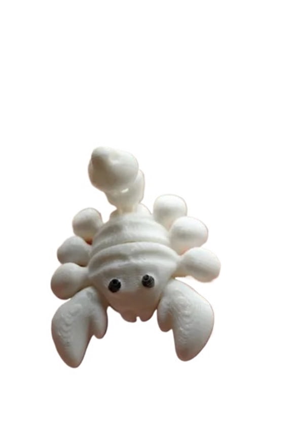 2PC small scorpion pendant, can be movable 3D printed