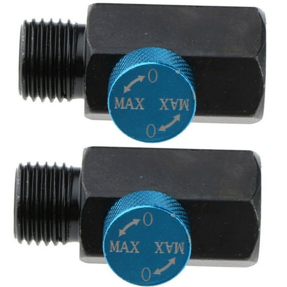 2PCS 1/4 Inch NPT Air Flow Regulator Kit Steel Compressed Air Pressure Control Valve Tools for Pneumatic Equipment and Workshop