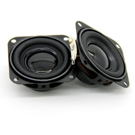 2PCS 1.5 Inch Audio Speaker 4 3W 40mm Multimedia Loudspeaker DIY Sound Speaker with Fixing Hole for Home Theater