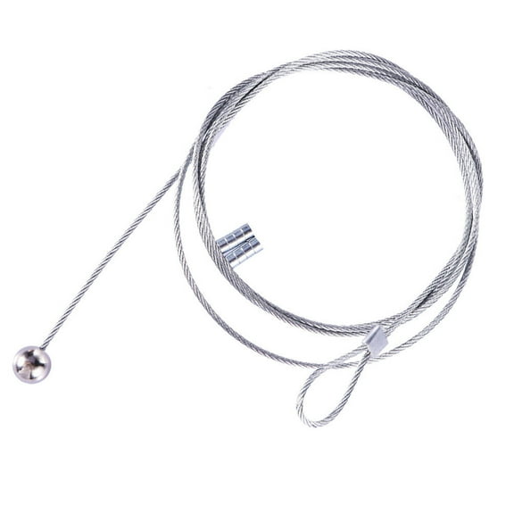 2PCS 1.5M Magnetic Photo Frame Wall Art Photo Display Rope Picture Horizontal Vertical Hanging Rope