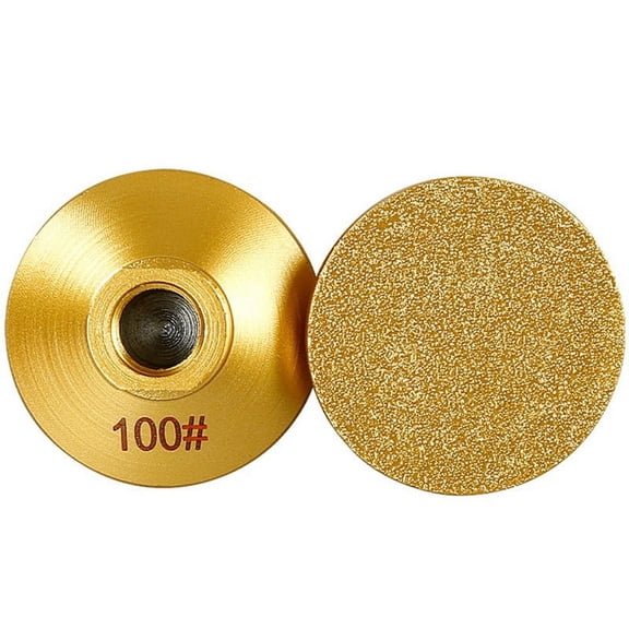 2PCS 100 M10 Brazed Flat Grinding Abrasive Polishing Stone Marble Quartz Cobblestone Grind