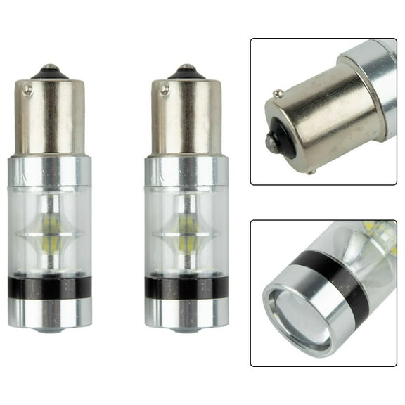 2PCS 100W 1156 BA15S 382 XBD BRIGHT LED STOP REVERSE LIGHT CANBUS BULB
