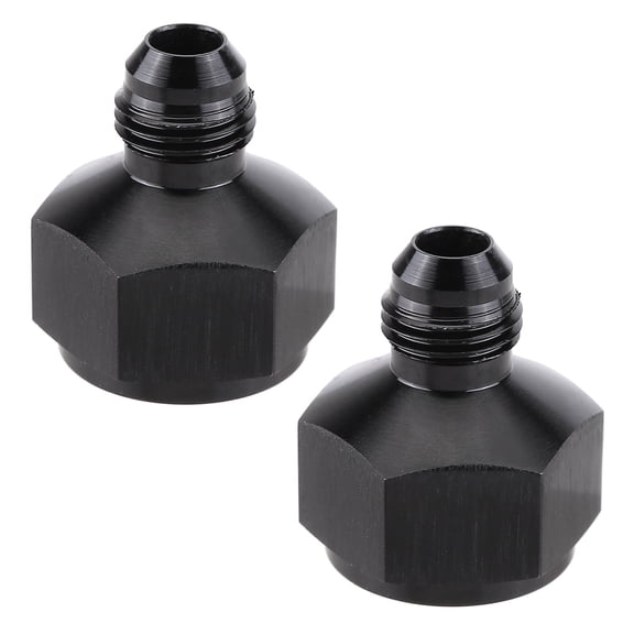 2PCS 10AN Female to 6AN Male Reducer Fitting Aluminum Alloy Fuel Oil Gas Tight Sealing